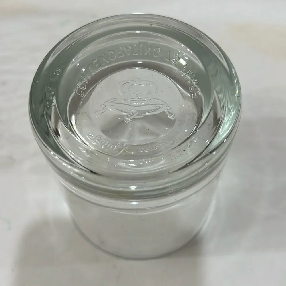 Crown Royal Rocks Glasses 8 Ounces 3 In Round 3 3/4 Inches Tall Stamped Bottom